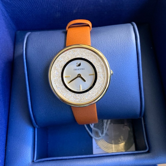 SOLD⛔️Authentic SWAROVSKI PURE 34 leather strap - Picture 2 of 8